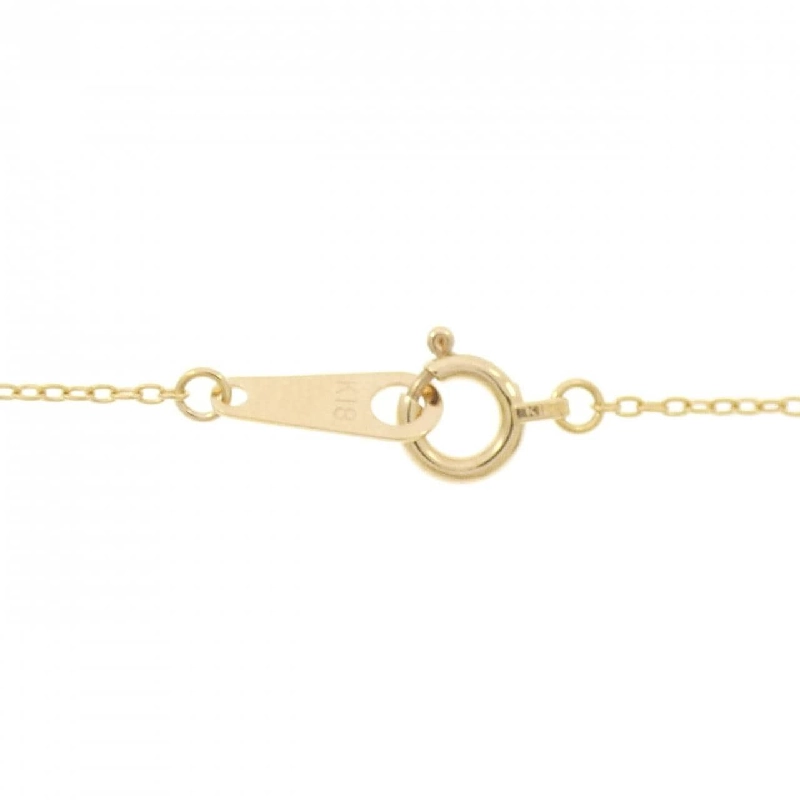 K18YG Dây chuyền kim cương hình trái tim - Hàng hiệu Chính hãng 860266