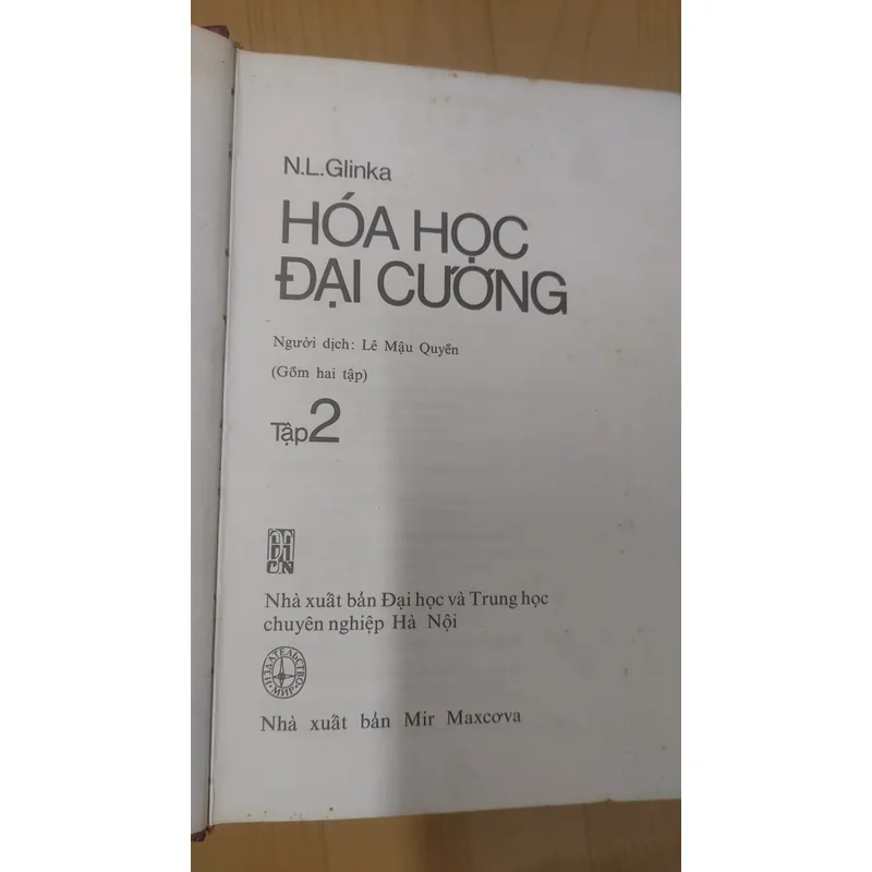 HÓA HỌC ĐẠI CƯƠNG  596178