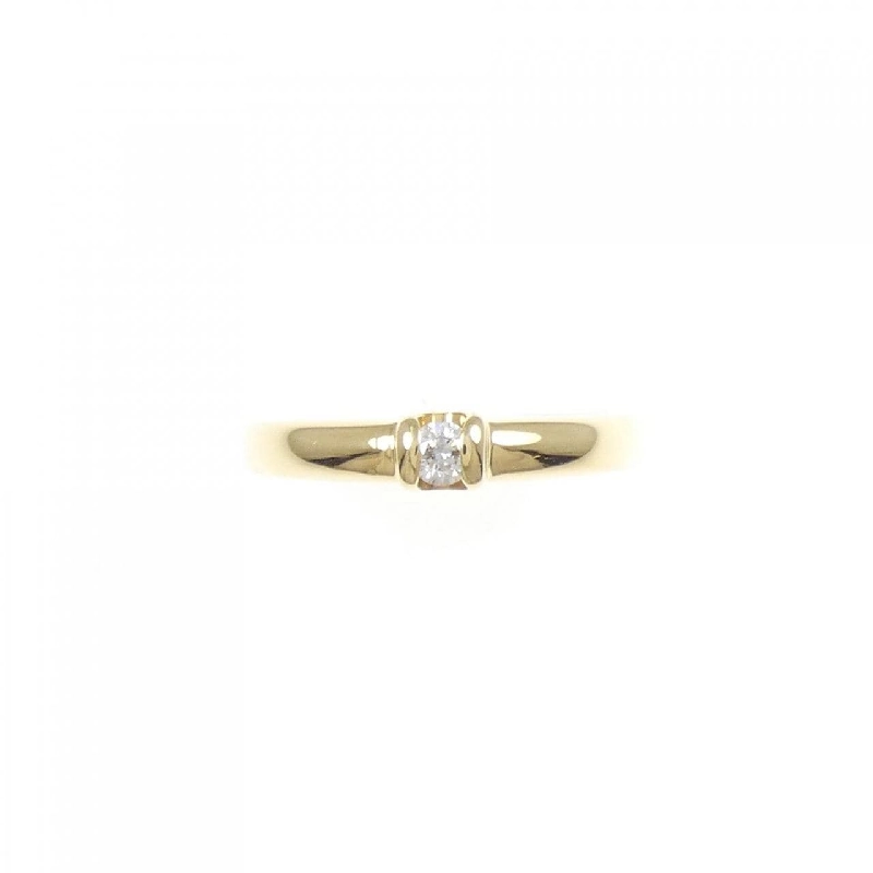 Nhẫn kim cương K18YG 0.07CT 669117