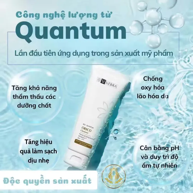 Sữa rửa mặt trị mụn, chống ô nhiễm VEXBRA ORICO 150ml 972164