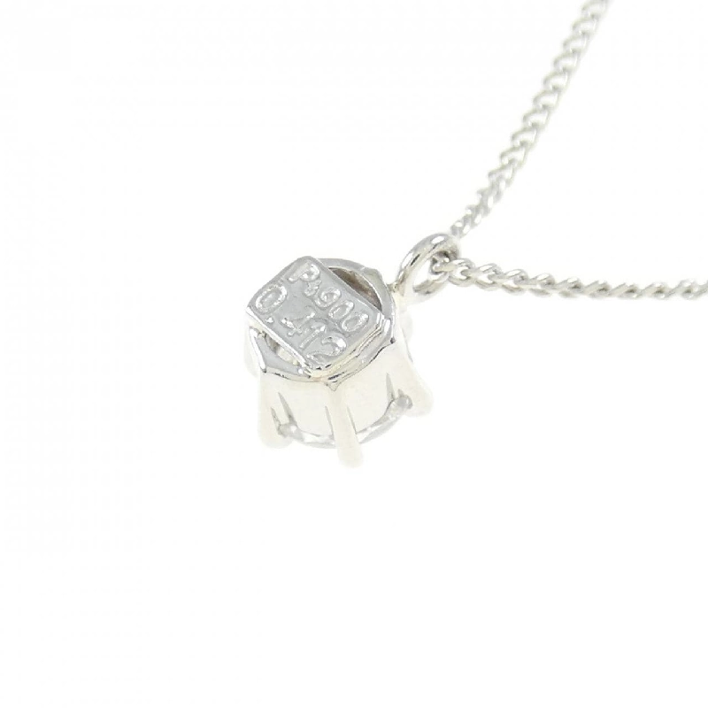 Dây chuyền kim cương Solitaire PT900/PT850 0.412CT - Hàng hiệu Chính hãng 861068