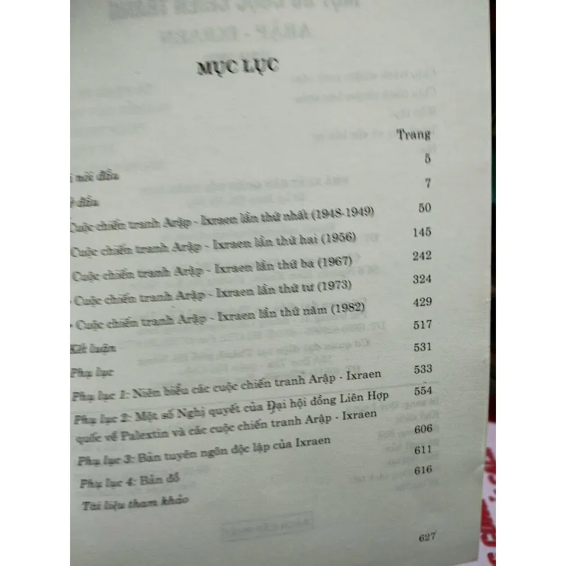 Một số cuộc chiến tranh ARẬP-IXRAEN 1026209