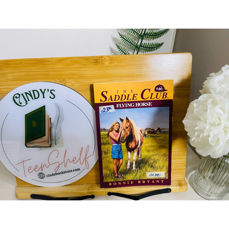 [Sách tiếng Anh 2hand] Like new 90% - The Saddle Club #46: Flying Horse của Bonnie Bryant  489366