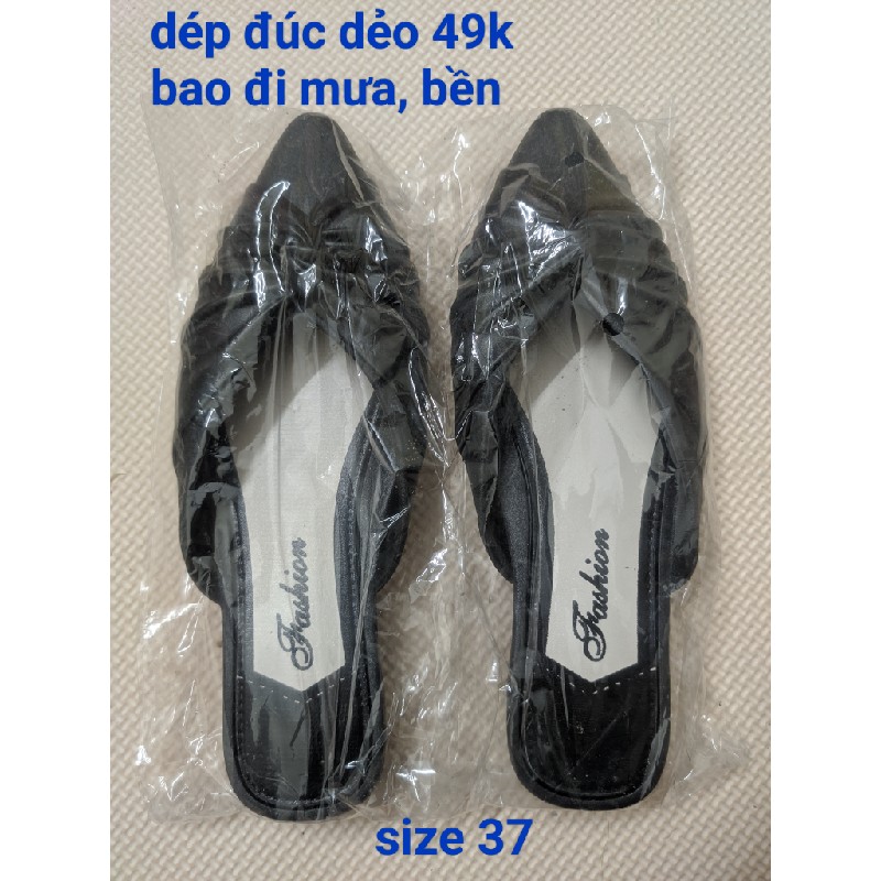 New 100% Dép dẻo bao bền size 37  59201