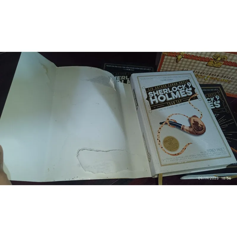 Sherlock Holmes rương bộ 3q bìa cứng 188291