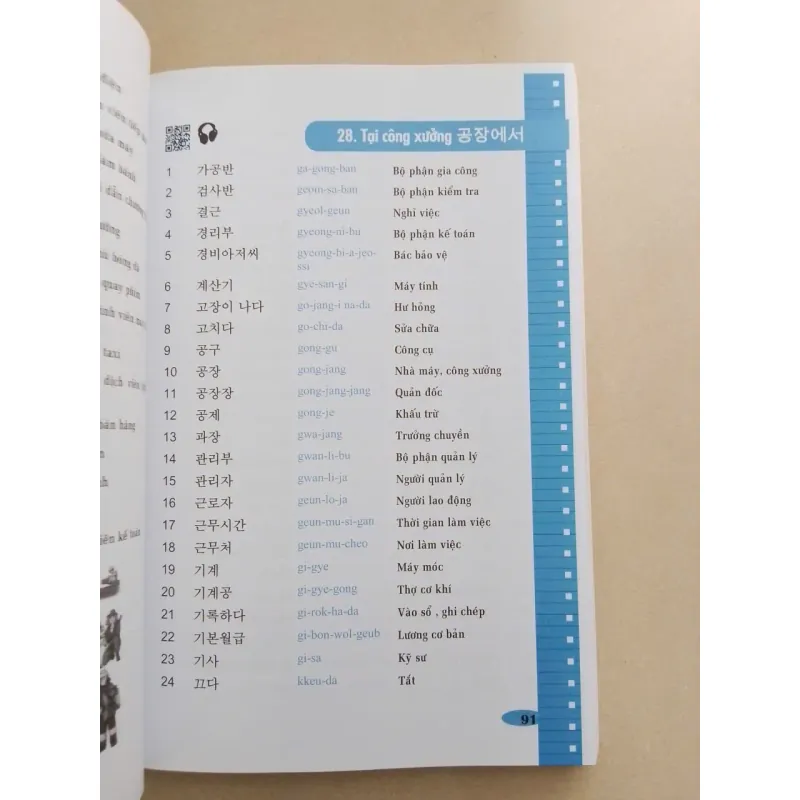 Chinh phục Từ vựng Tiếng Hàn qua 100 Chủ đề 603822