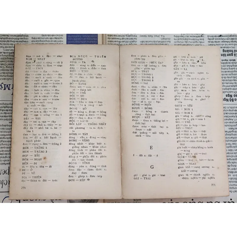 TỪ ĐIỂN TRÁI NGHĨA TIẾNG VIỆT
(Dùng cho nhà trường, in 1986) 706651