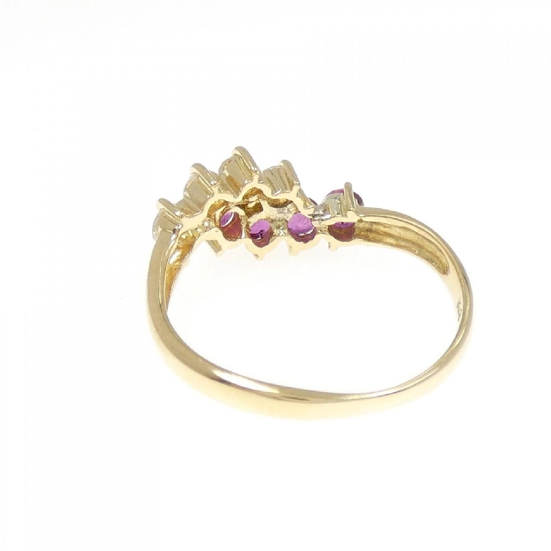 Nhẫn ruby K18YG 0.44CT 669605