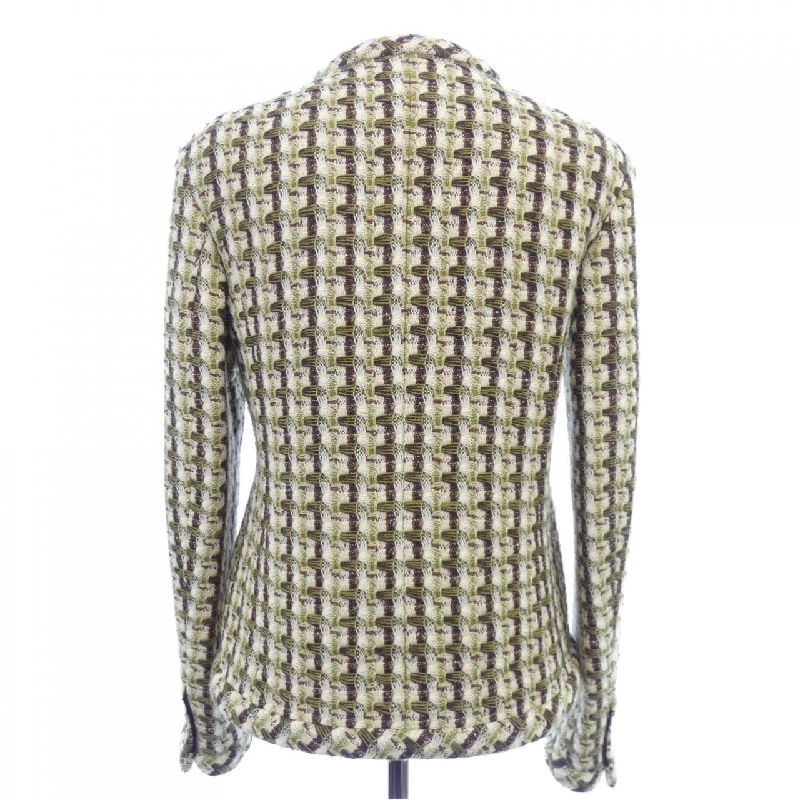 CHANEL P75217V66707 23A Áo khoác không cổ - Hàng hiệu Chính hãng 818171