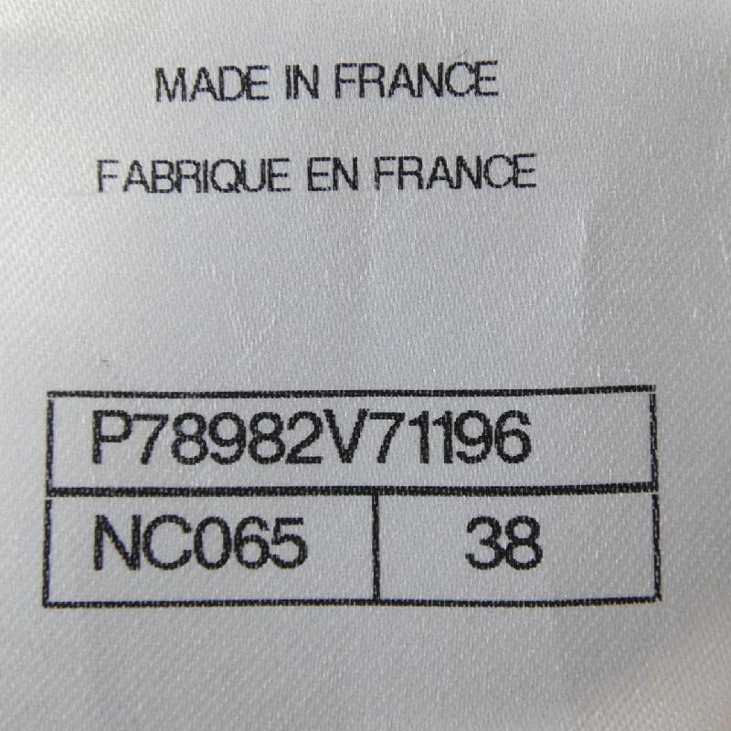 Áo khoác không cổ CHANEL LOOK1 P78982V71196 632003