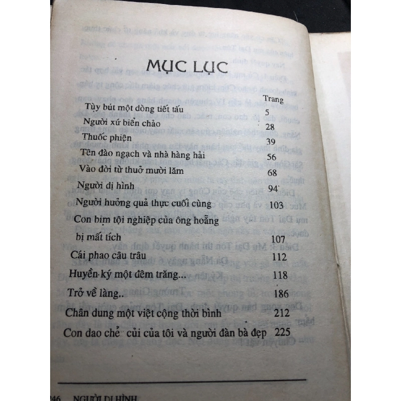 Người dị hình 1996 mới 60% ố vàng Trường Giang HPB0906 SÁCH VĂN HỌC 915325