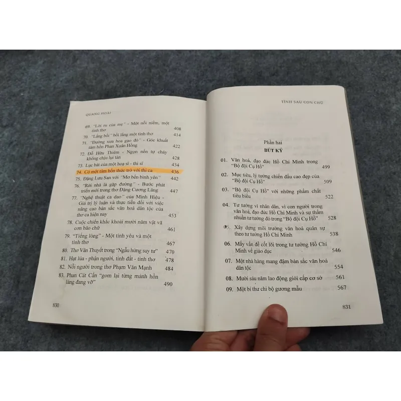 TÌNH SAU CON CHỮ. TIỂU LUẬN & BÚT KÝ 936841