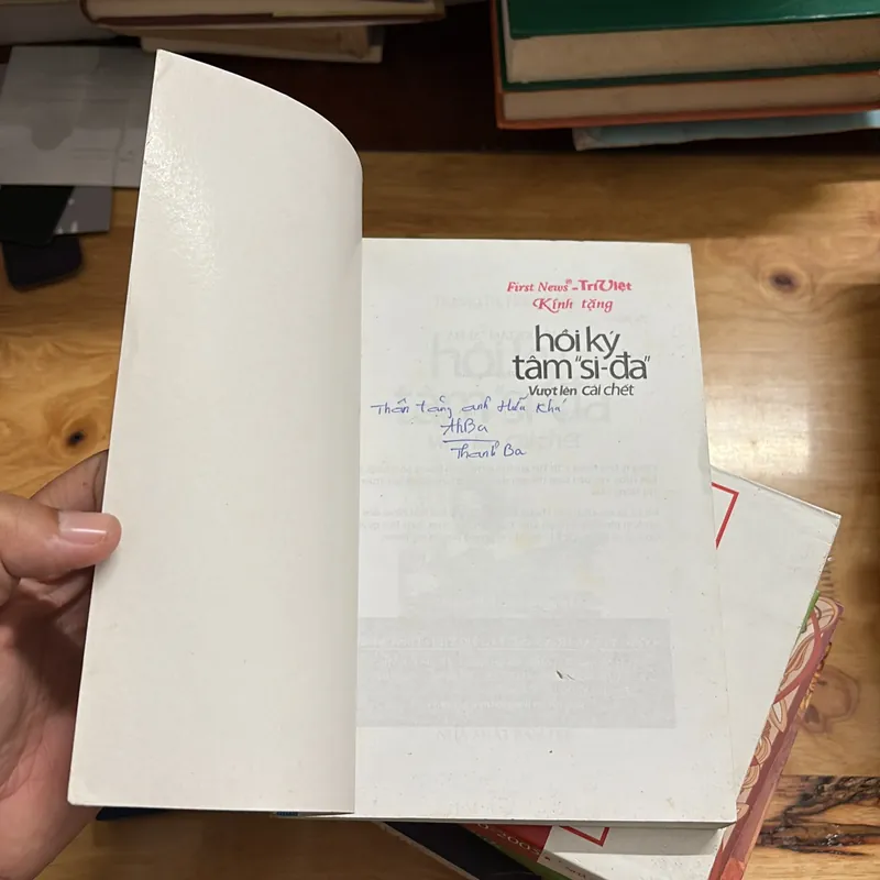 II Tựa sách: Hồi Kí Tâm “Si Đa” _ Vượt Lên Cái Chết - Trương Thị Hồng Tâm - 2012 700950