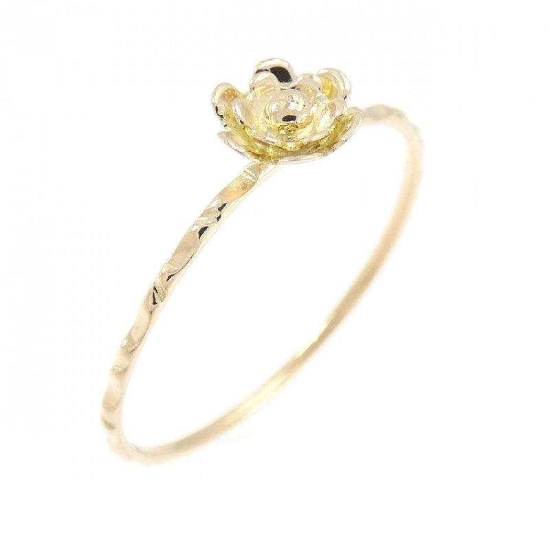 Nhẫn hoa K18YG/K18PG - Hàng hiệu Authentic 853632