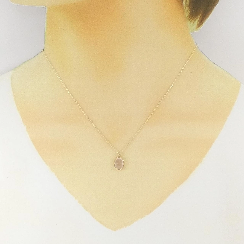 K10YG Dây chuyền đá hồng ngọc - Hàng hiệu Authentic 862365