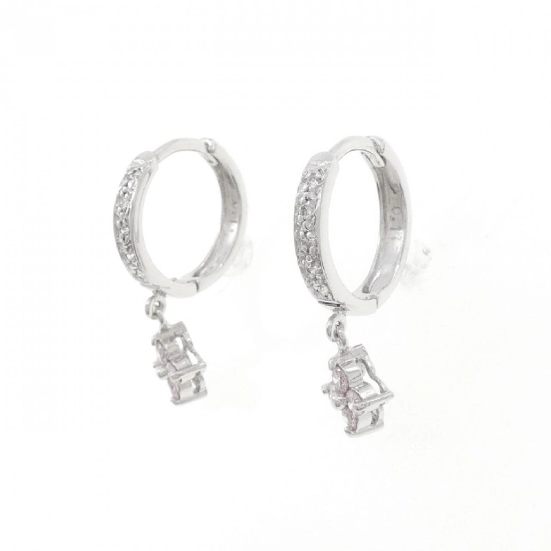 K14WG Bông tai Kim cương Hoa 0.22CT - Hàng hiệu Chính hãng 867357