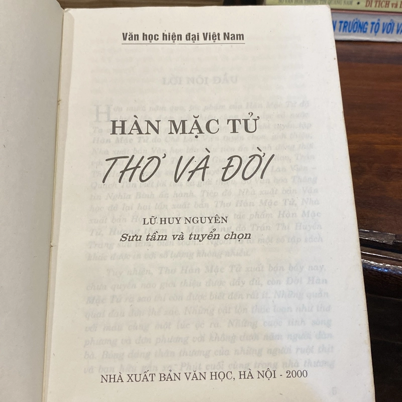 HÀN MẶC TỬ - THƠ VÀ ĐỜI (XB 2000) 495557