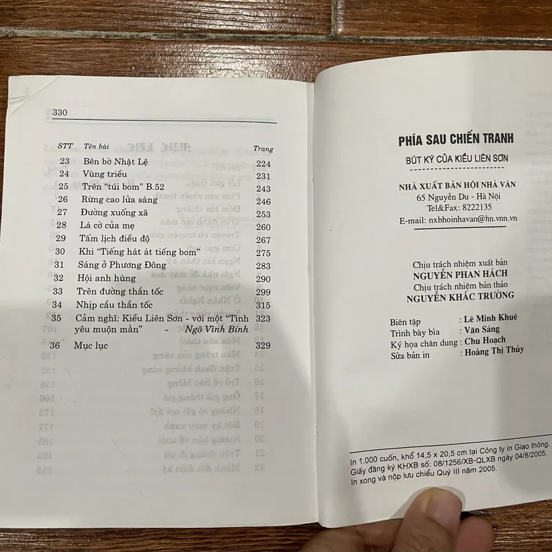 Phía sau chiến tranh - Kiều Liên Sơn  (BM) 716523