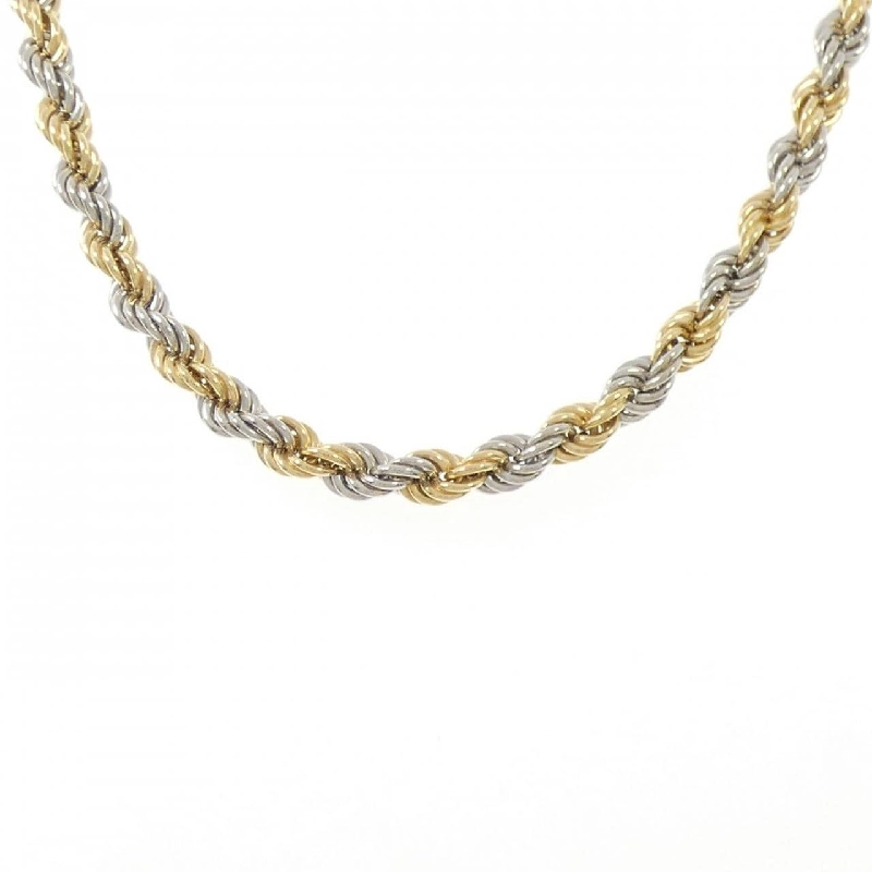 K18YG/PT850 Necklace - Hàng hiệu Authentic 867935