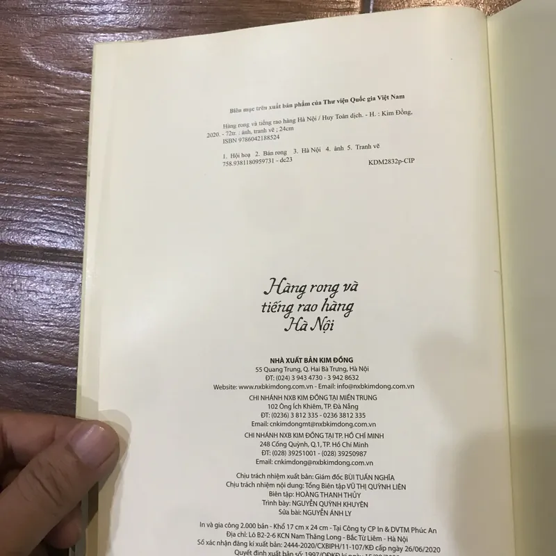 Hàng rong và tiếng rao hàng Hà Nội - Viện Viễn Đông Bác cổ Pháp (15) 568200