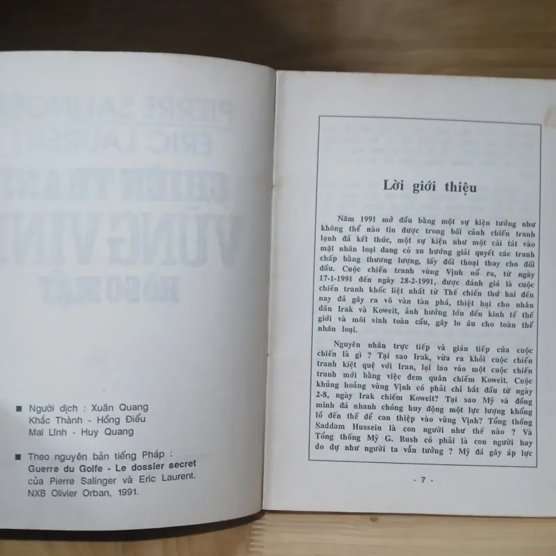 Chiến Tranh Vùng Vịnh - Hồ Sơ Mật (Pierre Salinger, Eric Laurent) 1008433