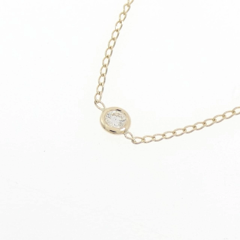 K10YG Solitaire Dây chuyền kim cương - Hàng hiệu Authentic 861036