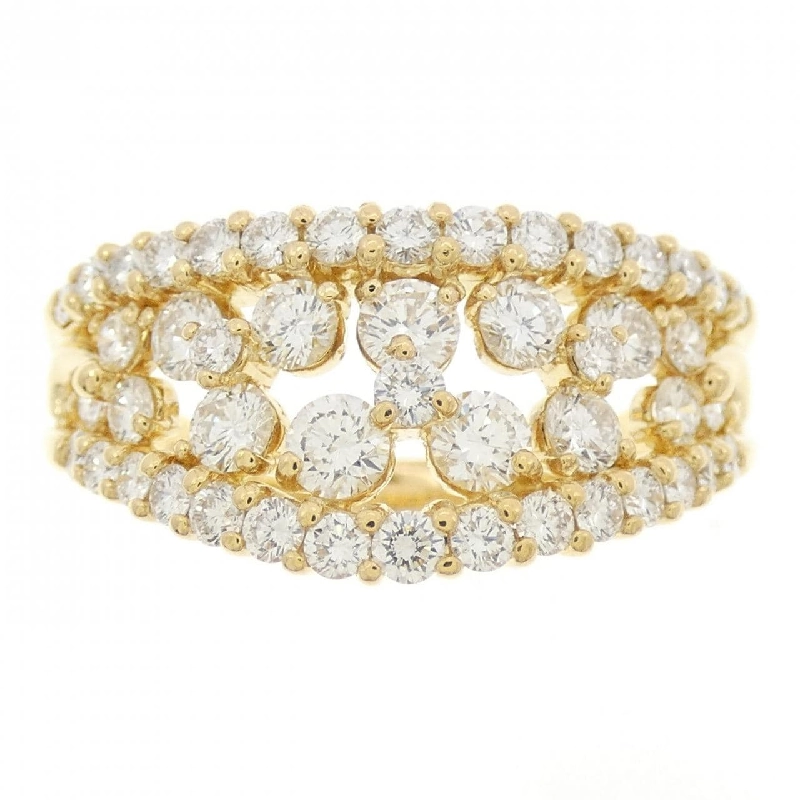 Nhẫn kim cương K18YG 1.41CT - Hàng hiệu Authentic 850083