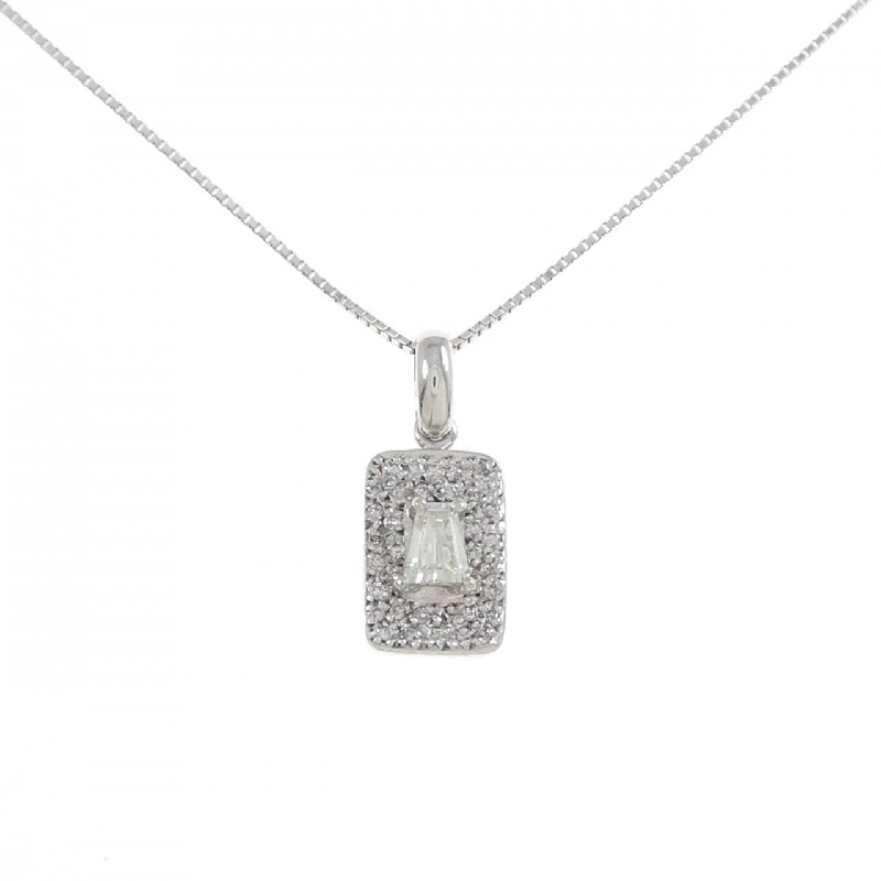 K18WG Dây chuyền kim cương 0.33CT - Hàng hiệu Chính hãng 866291