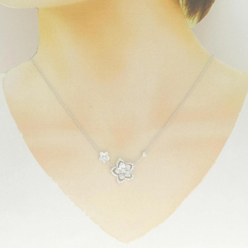 Nhẫn đôi kim cương hoa dại Graph - Hàng hiệu Authentic 842503