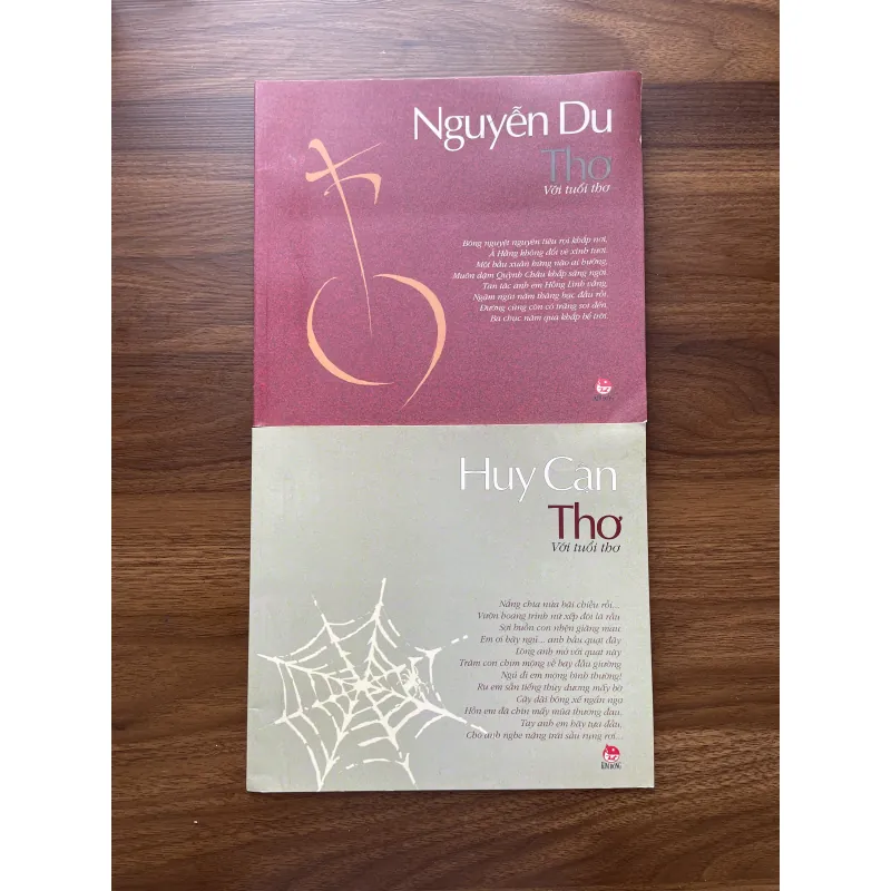 Combo 2c thơ Nguyễn Du & Huy Cận 995307