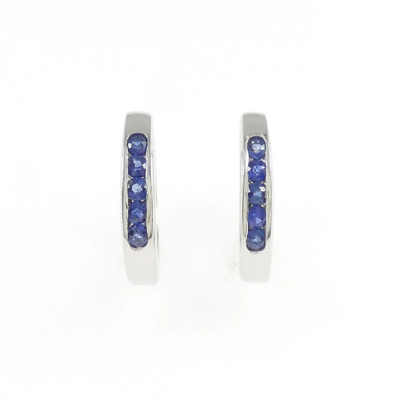 PT900 Bông tai Sapphire Hình tròn 0.20CT - Hàng hiệu Chính hãng 867720