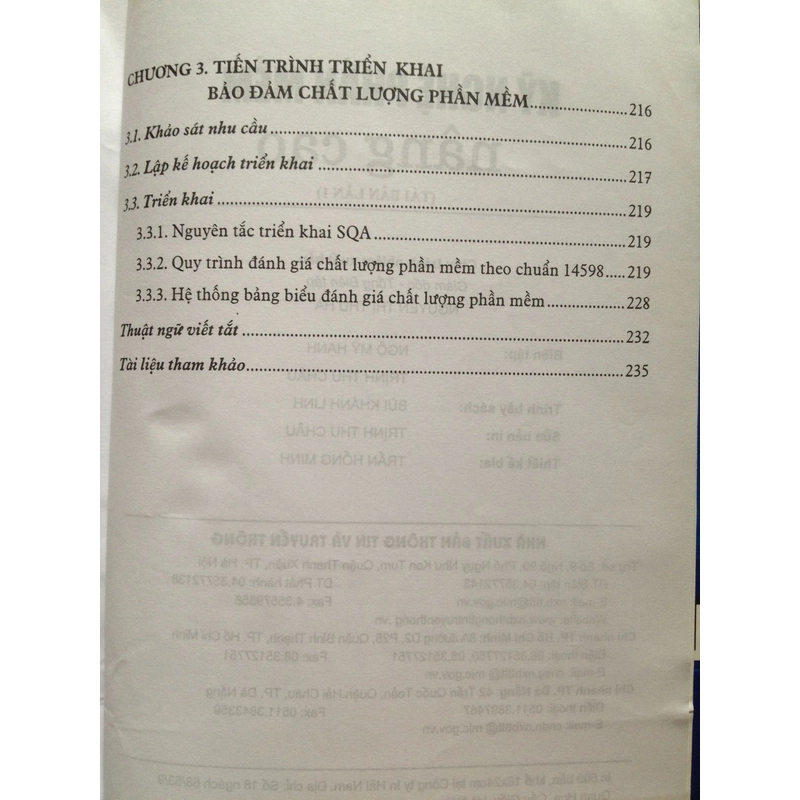 KỸ NGHỆ PHẦN MỀM NÂNG CAO 482461