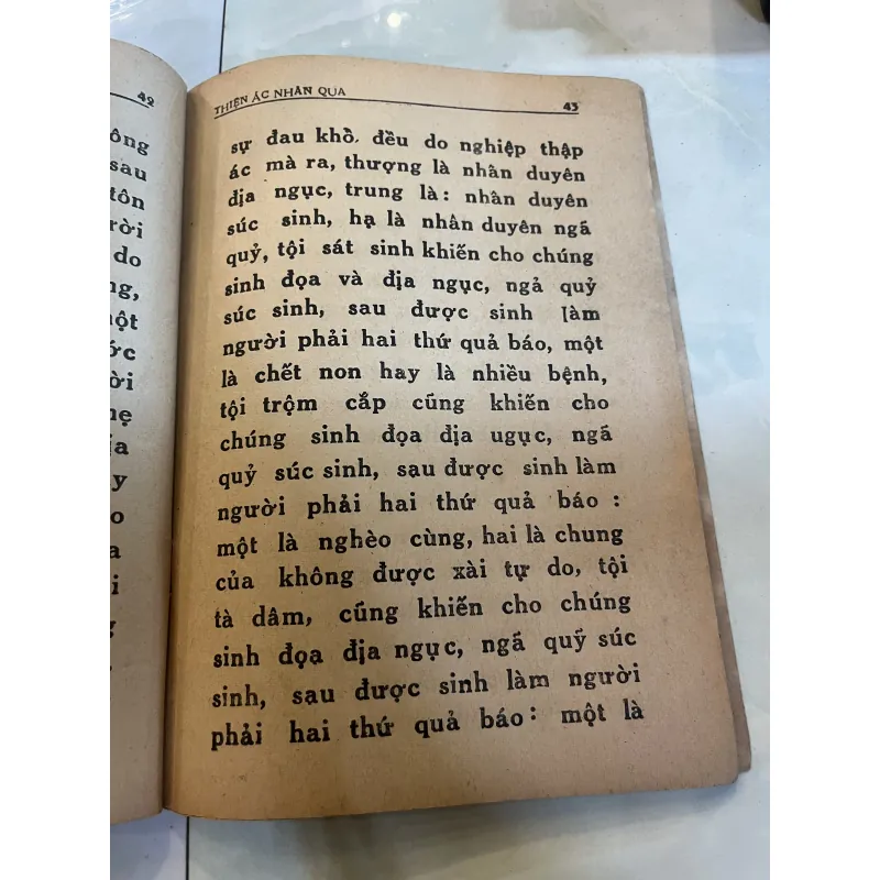 KINH THIỆN ÁC NHÂN QUẢ - THÍCH TRUNG QUÁN ( dịch) 754306
