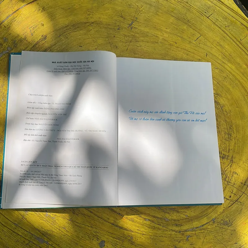 RÈN LUYỆN TƯ DUY TOÁN TRẮC NGHIỆM THCS QUA KÌ THI TOÁN QUỐC TẾ KANGAROO SONG NGỮ ANH VIỆT 720088