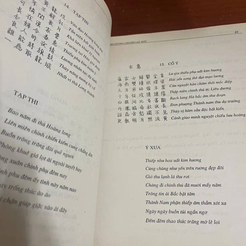 Thơ Đường chuyển lục bát dịch Cao Bá Vũ 1024318