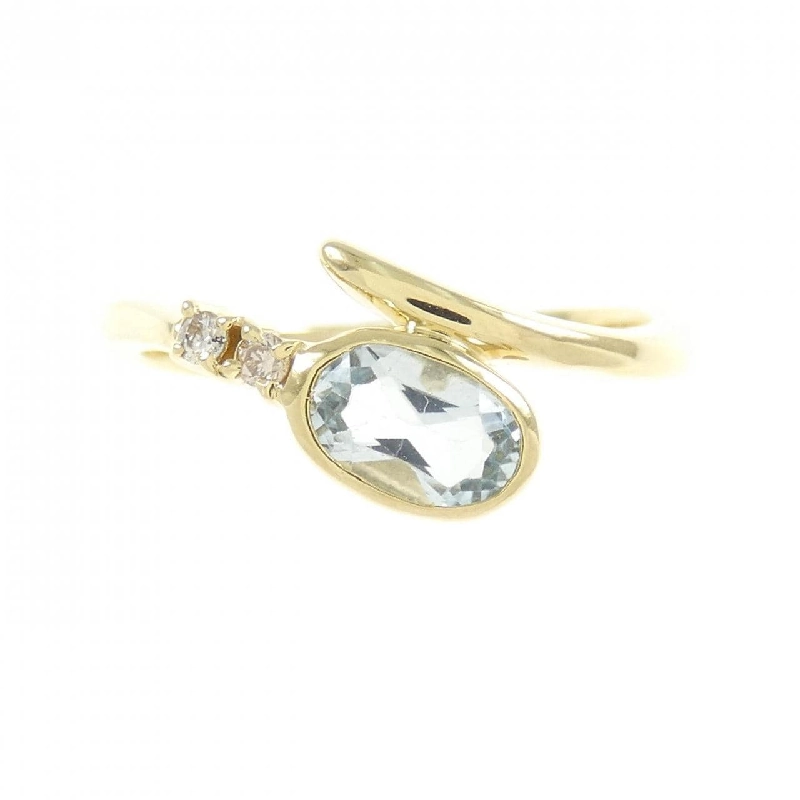 Nhẫn Blue Topaz K18YG - Hàng hiệu Chính hãng 855925