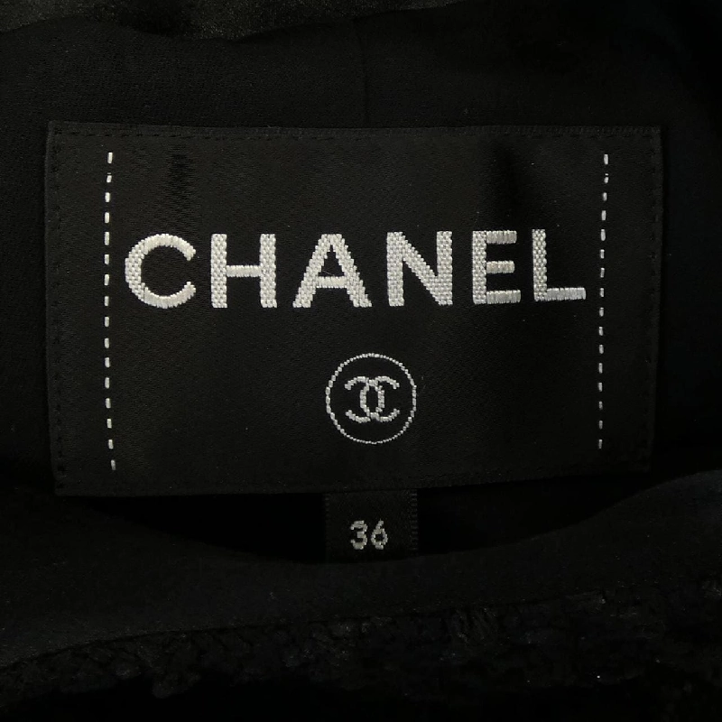 Jacket không cổ CHANEL P71842V63590 627780