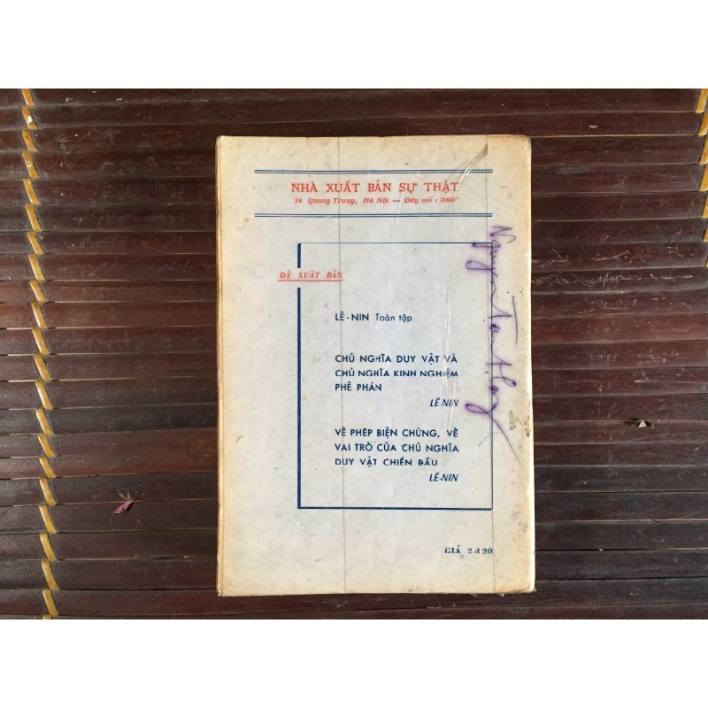 Bút Ký Triết Học (Bản Năm 1977) - V. I. Lê-nin (Vladimir Lenin) 48916