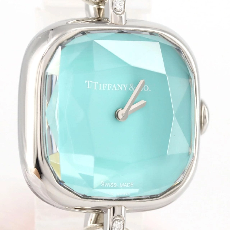 Tiffany Hardware Rug D Bracelet Size L 73331277 SS Quartz - Hàng hiệu Authentic 877469
