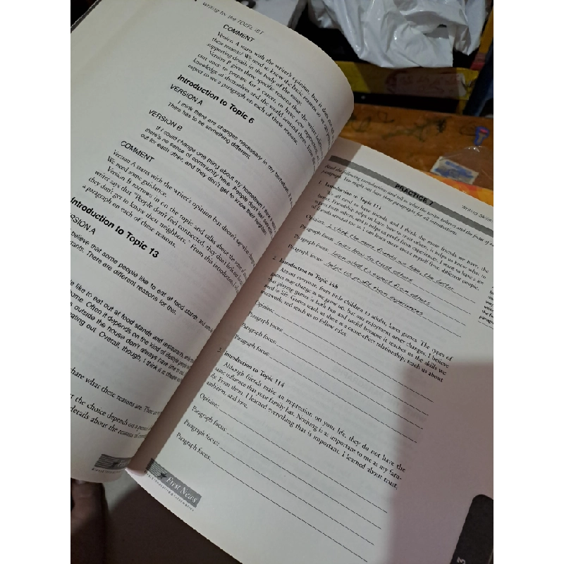 Writing for the Toefl IBT mới 90% 2012 không CD HCM0808 HỌC NGOẠI NGỮ 527200