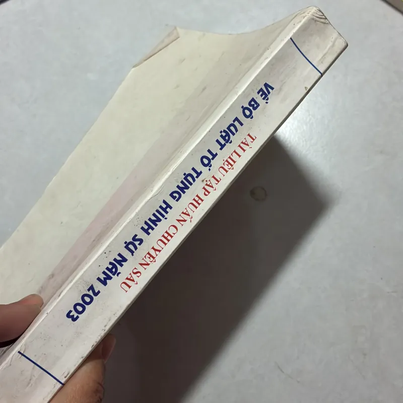 Tài liệu tập huấn chuyên sâu về luật tố tụng hình sự năm 2003 799857