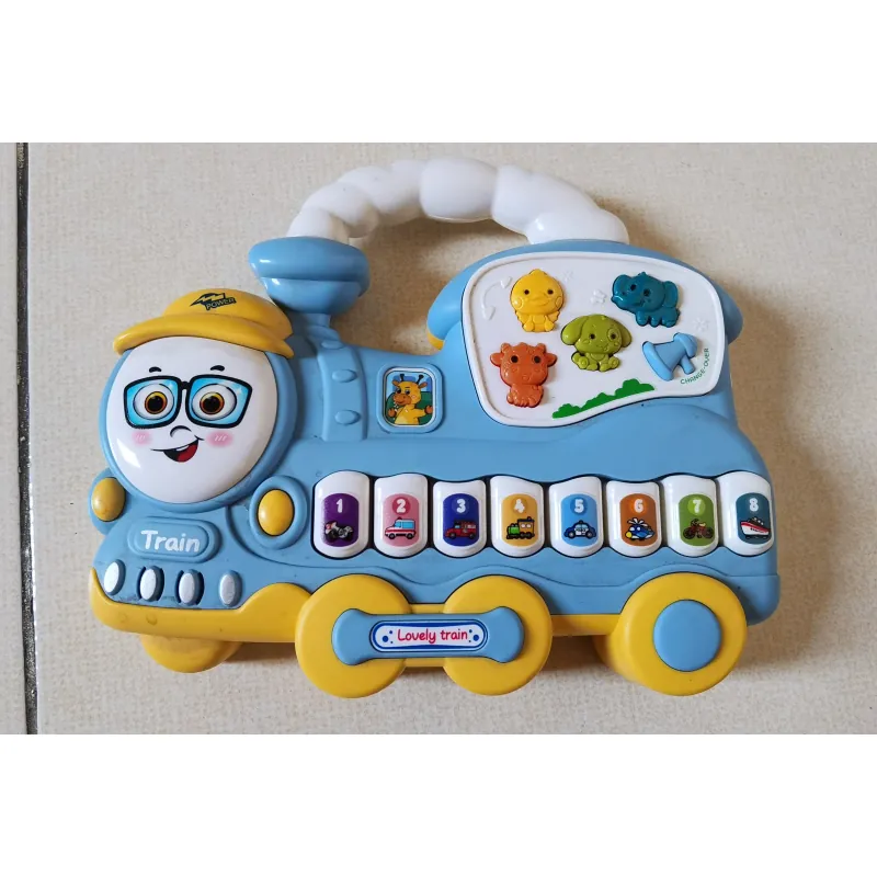 Đồ chơi tàu lửa Lovely Train có nhạc cho bé - phát triển não bộ 1000045
