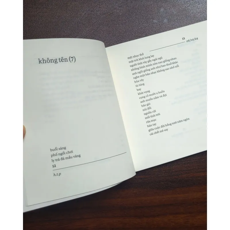 Tập thơ - Trong quán không người của mùa hè 1018997