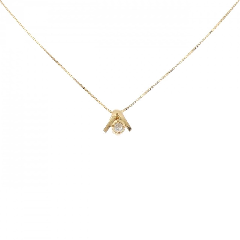 Dây chuyền kim cương K18YG/750YG 0.05CT - Hàng hiệu Chính hãng 859354