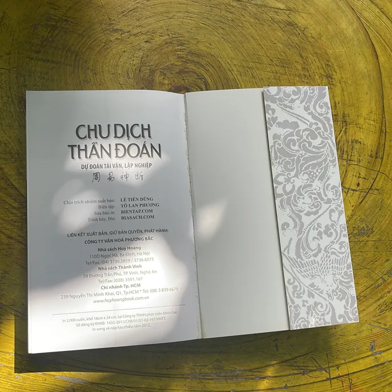 CHU DỊCH THẦN ĐOÁN- DỰ ĐOÁN TÀI VẬN, LẬP NGHIỆP 736034