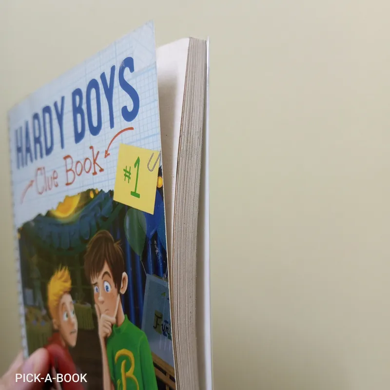 [Ngoại văn] Hardy Boys Clue Book #1 The Video Game Bandit Truyện Tiếng Anh Trinh Thám 589761
