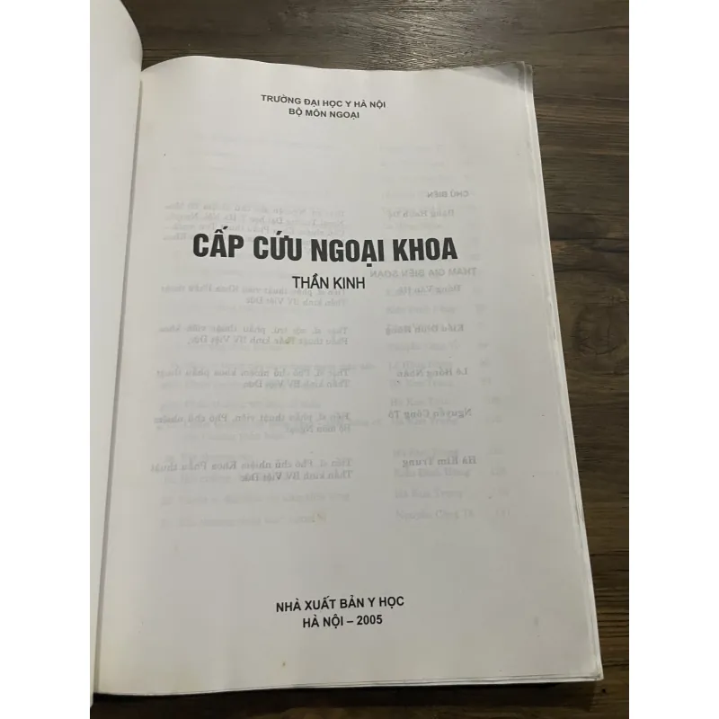 Cấp cứu ngoại khoa thần kinh , sách y khổ lớn 150 trang  993204