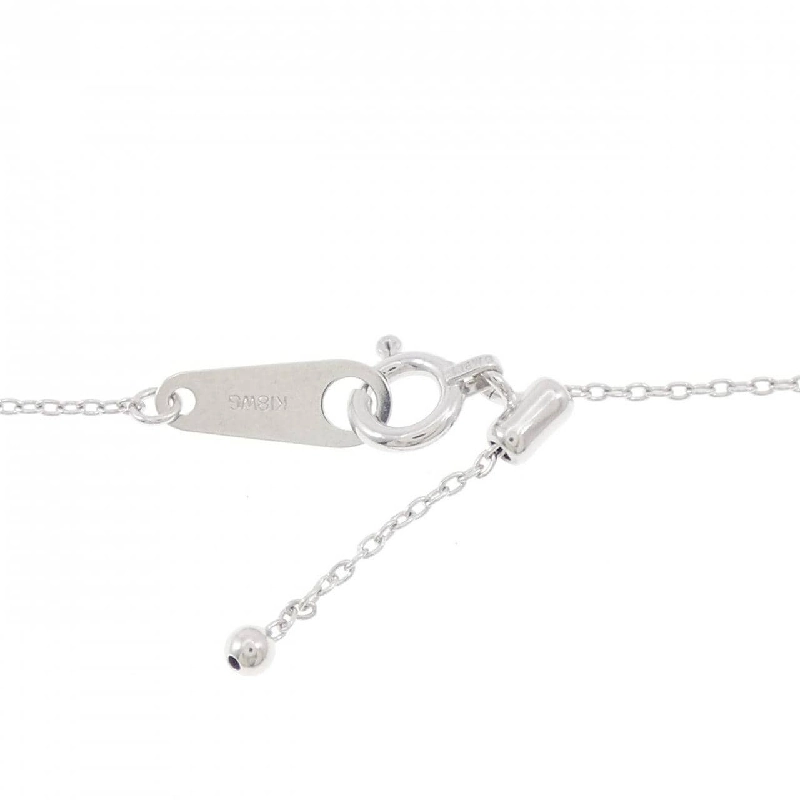 K18WG Aquamarine Necklace 0.4CT - Hàng hiệu Authentic 856324