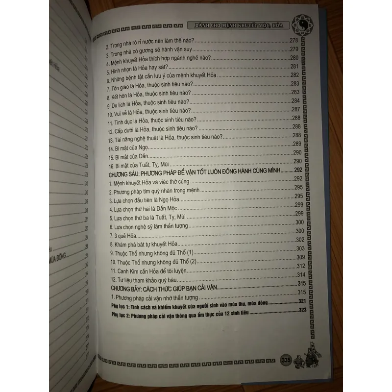 Phong thuỷ cải vận - Dành cho mệnh khuyết Mộc, Hoá 701568