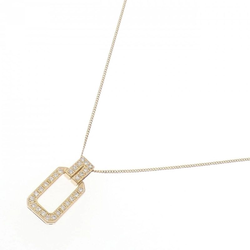 K18YG Dây chuyền kim cương 0.33CT - Hàng hiệu Chính hãng 856601